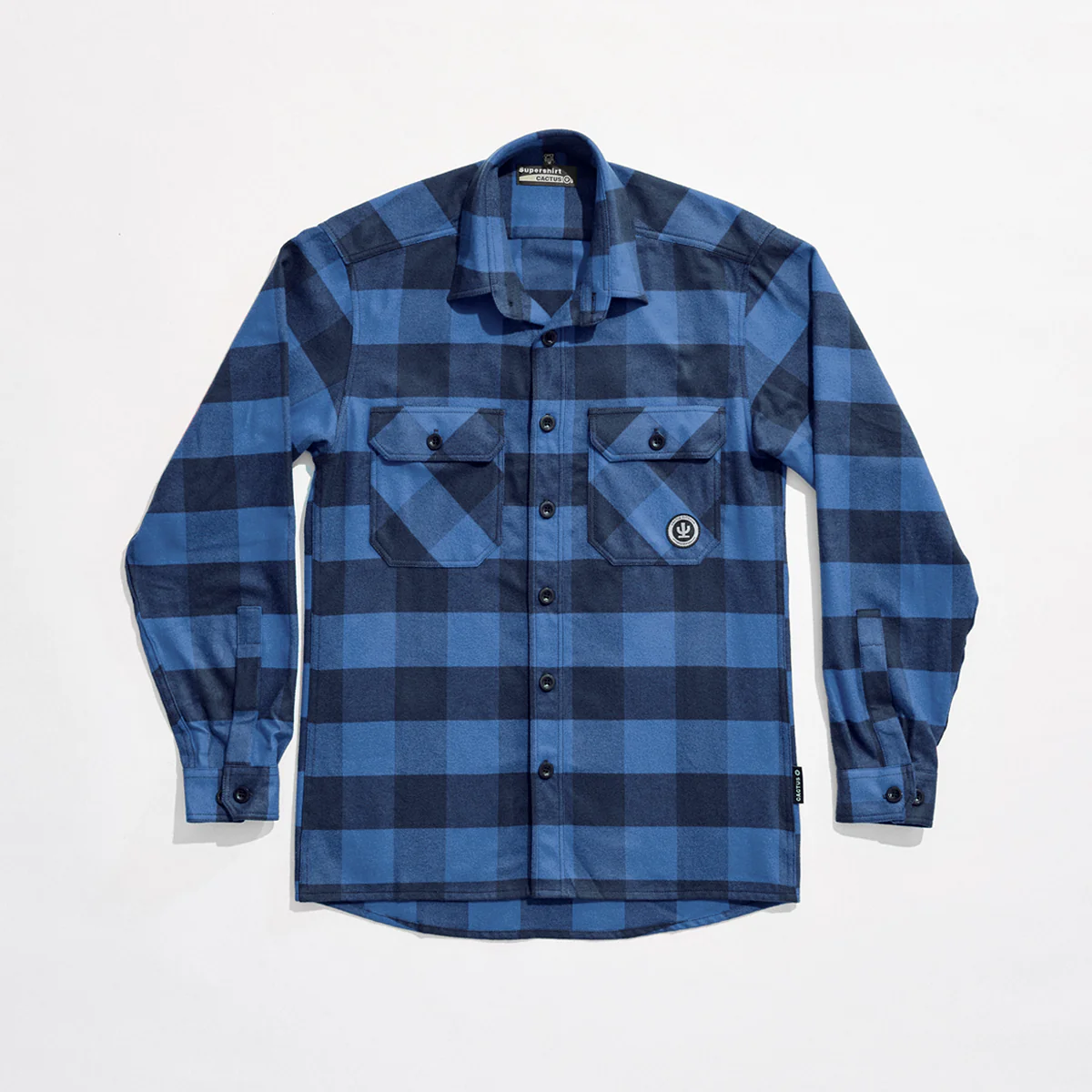 Checked Flannel Shirt Mens - Image 4