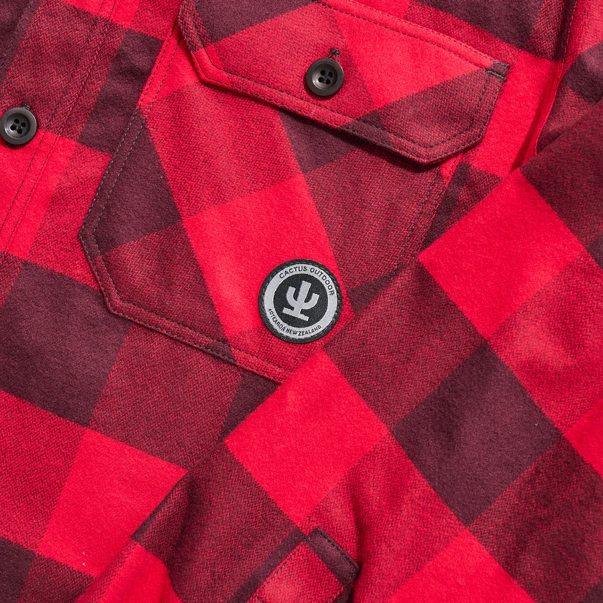 Checked Flannel Shirt Mens - Image 5