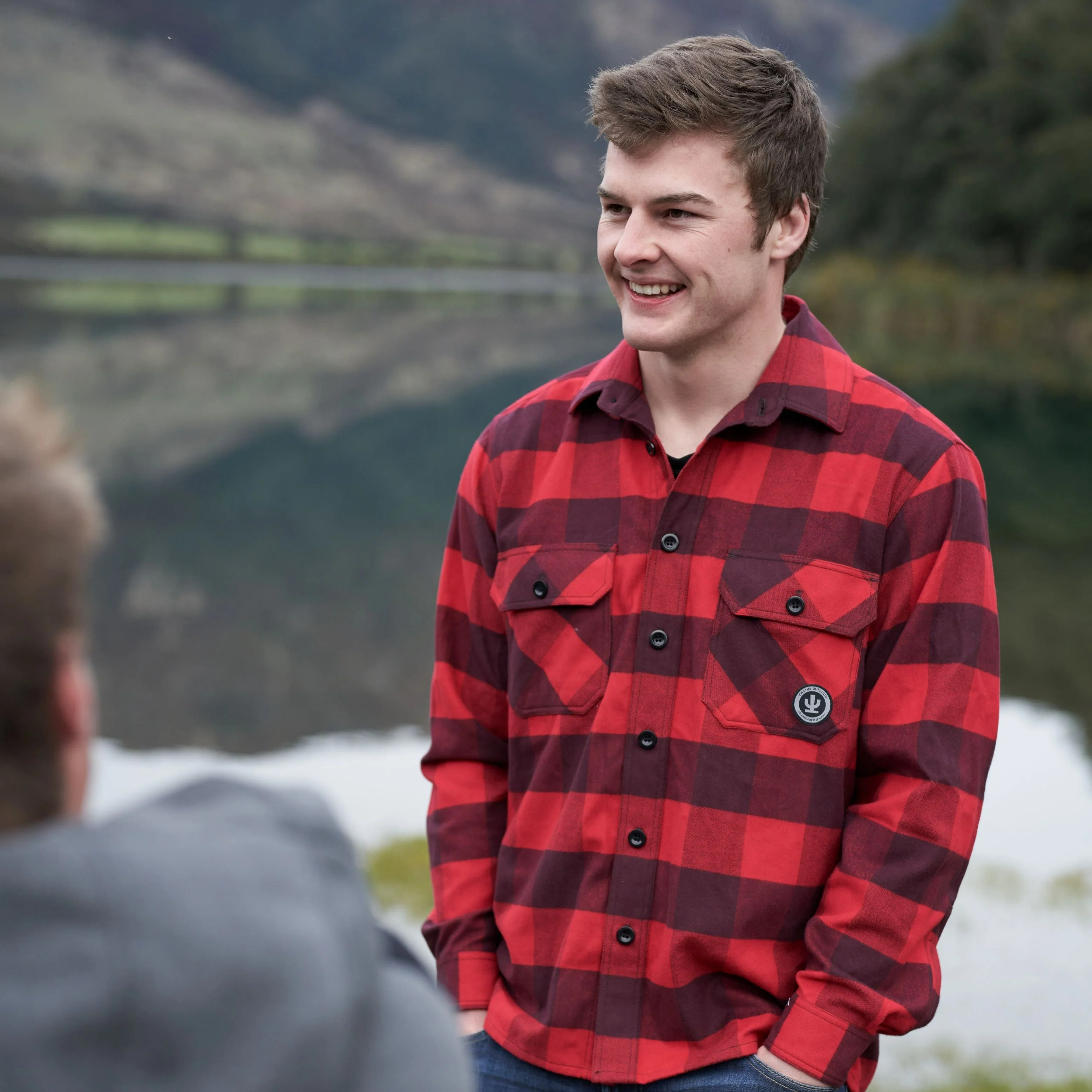 Checked Flannel Shirt Mens - Image 8