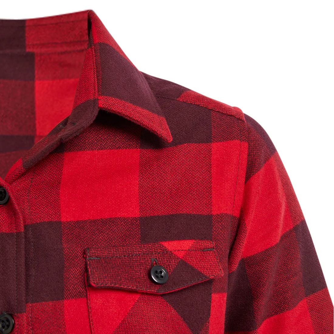 Checked Flannel Shirt Womens - Image 4