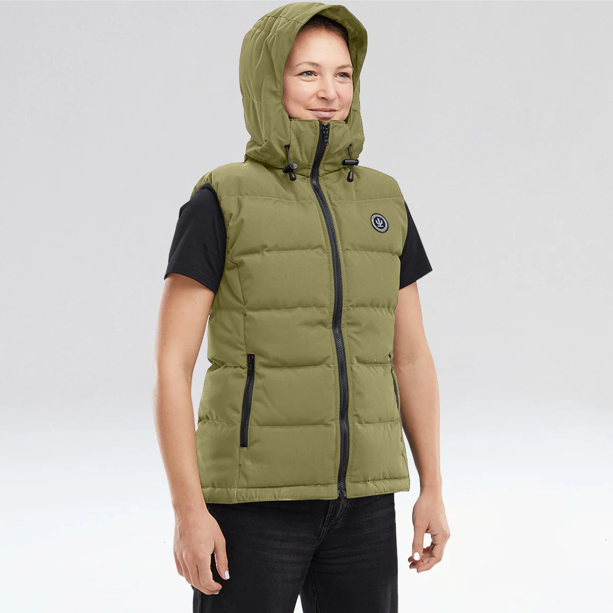Defroster Down Vest Womens - Image 8