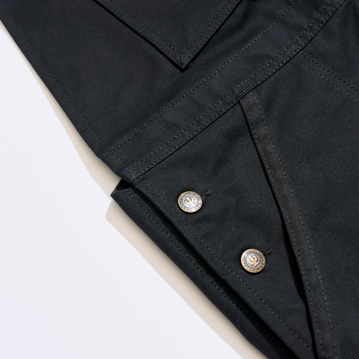 Canvas Overalls Unhemmed - Image 4